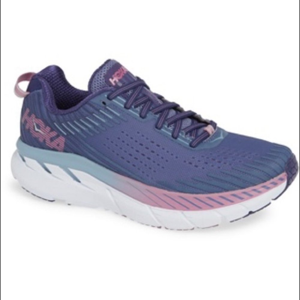 Hoka One One Clifton 5 Womens Running Shoes Sz 8.5
